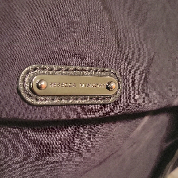 Rebecca Minkoff Pewter Chain-Trim Backpack - Picture 2 of 15